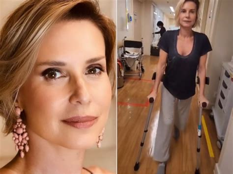 Paula Burlamaqui fala da recuperação de cirurgia: 'Dor insuportável'.